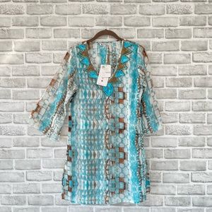 Mira Beaded Pool Cover Up